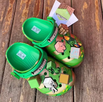 Minecraft Crocs for kids