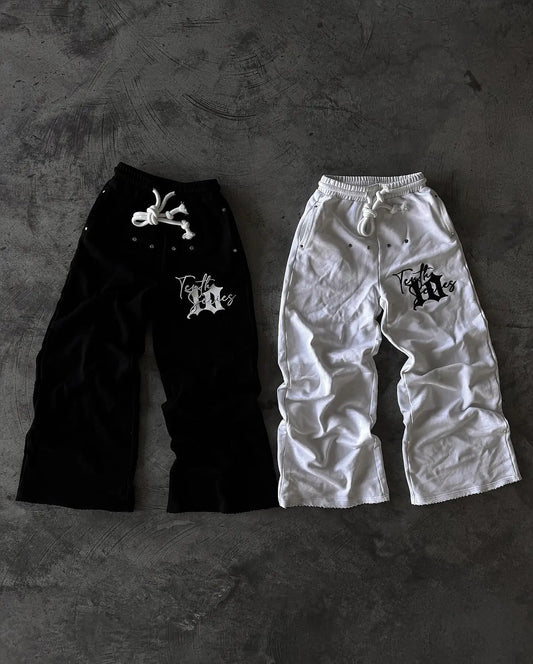 Streetwear Pants Y2K Sweatpants Mens Harajuku Hip Hop Letter