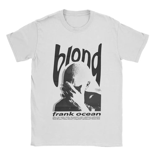 Blond Franks Rapper Ocean T Shirts Unisex Cotton Casual TShirt O Neck