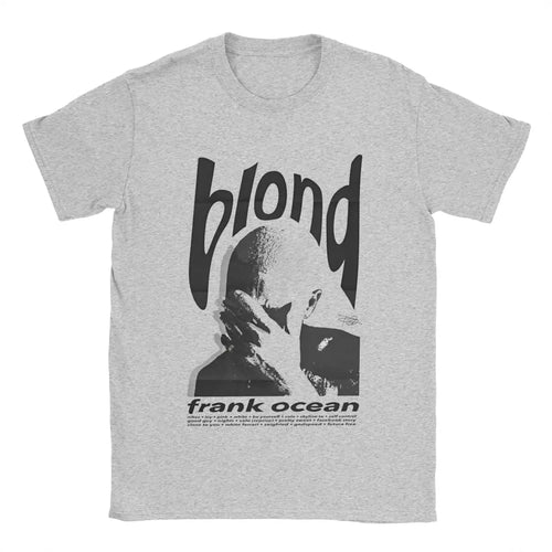 Blond Franks Rapper Ocean T Shirts Unisex Cotton Casual TShirt O Neck